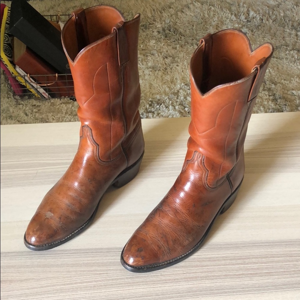 Vintage Lucchese Western Boot